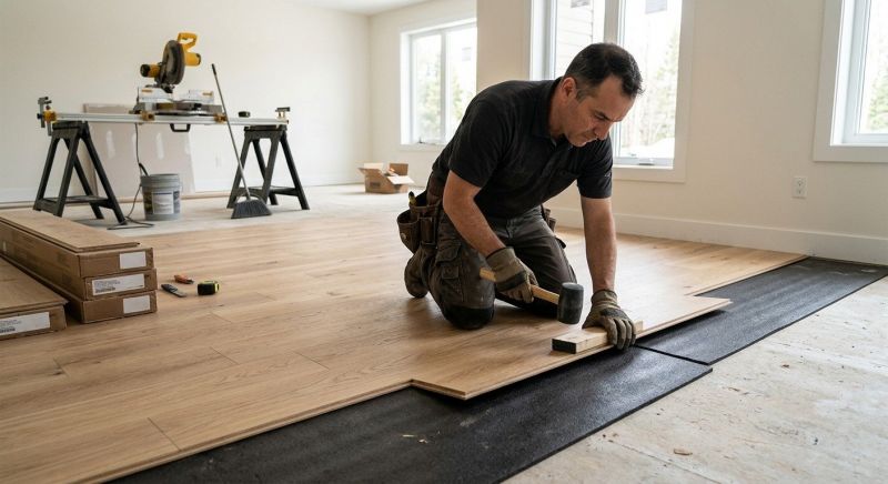 Engineered Wood Installation in Portland, ME
