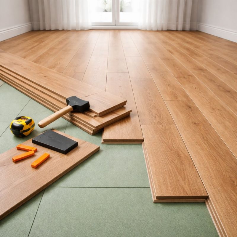 Laminate Floor Installation in North Waterboro, ME