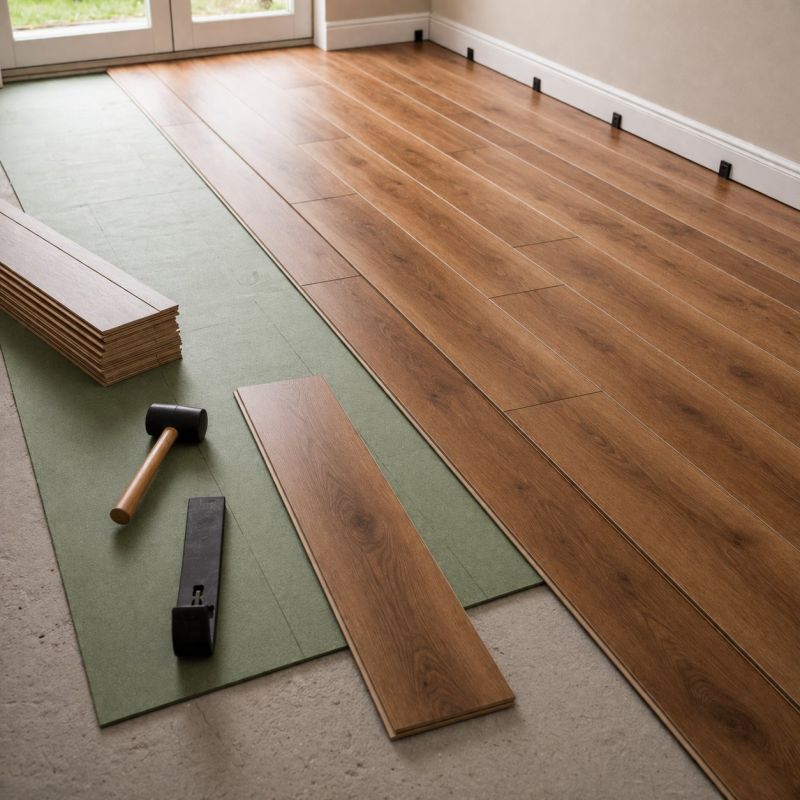Laminate Floor Replacement in Bowdoin, ME