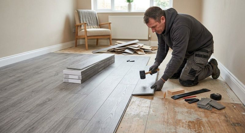 Laminate Floor Replacement in Freeport, ME