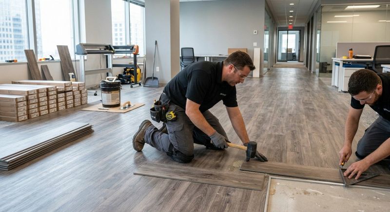 Linoleum Floor Installation in Portland, ME