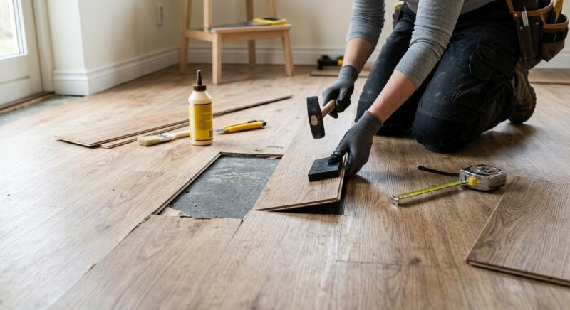 Linoleum Floor Installation in Lisbon Falls, ME