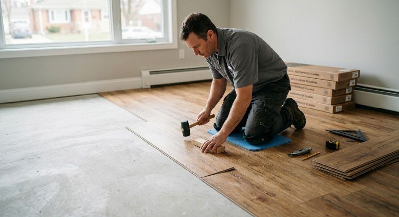 Linoleum Floor Installation in Phippsburg, ME