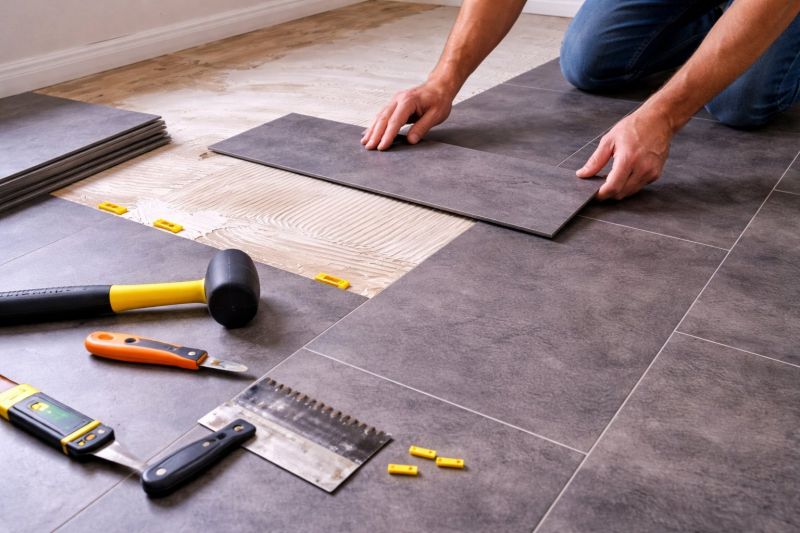 Luxury Vinyl Tile Installation in Bowdoin, ME