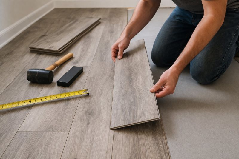 Luxury Vinyl Tile Installation in Cumberland Center, ME