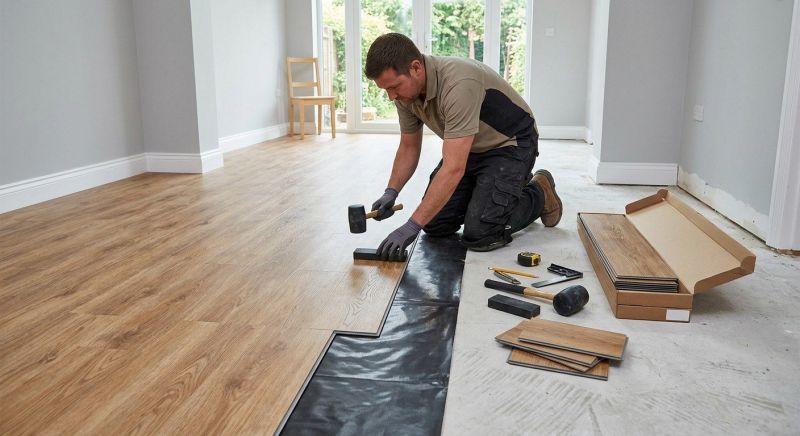 Luxury Vinyl Tile Installation in Phippsburg, ME