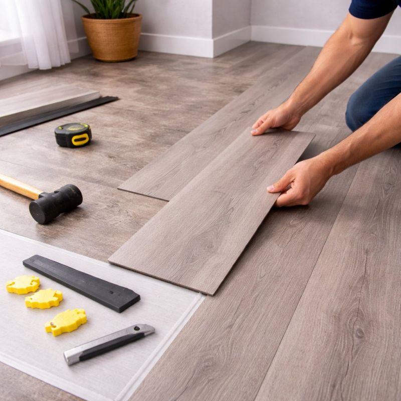 Lvt Flooring Installation in Biddeford, ME
