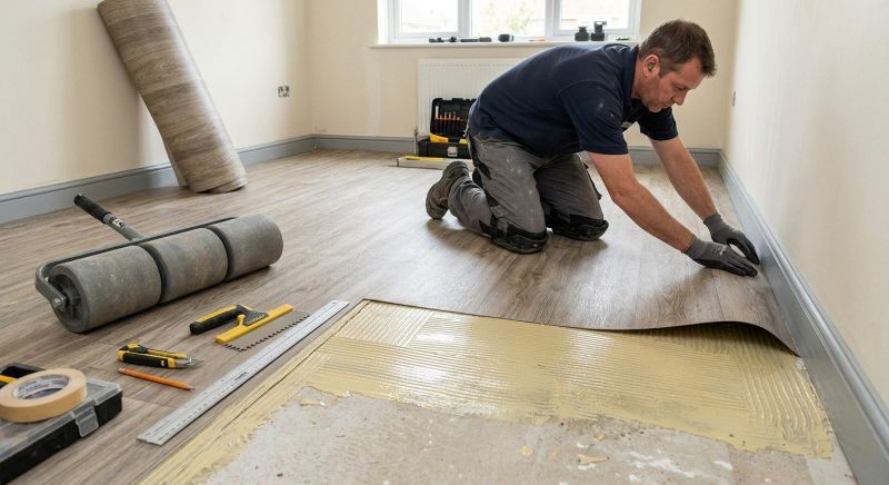 Sheet Flooring Installation in East Waterboro, ME