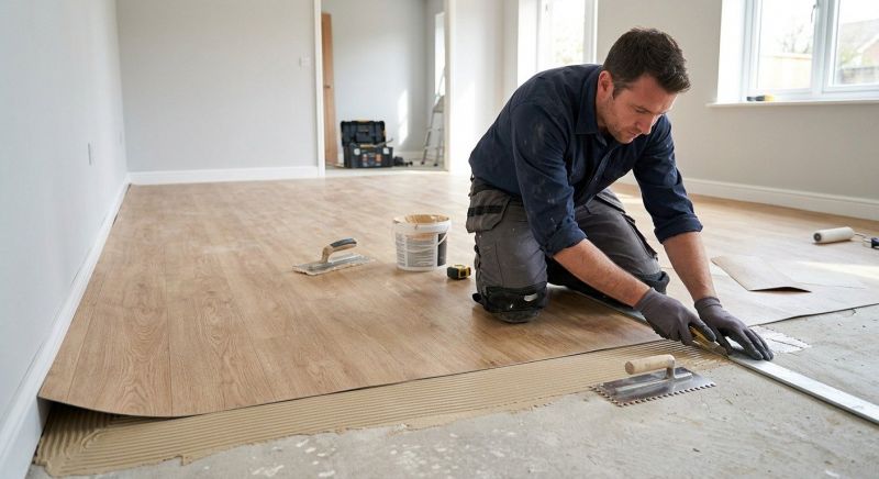 Sheet Flooring Installation in Gorham, ME