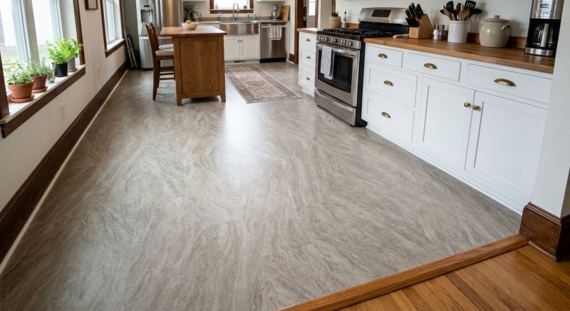 Sheet Linoleum Installation in Buxton, ME