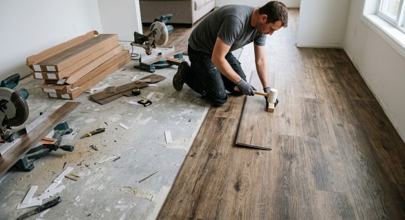 Vinyl Flooring Installation in Cape Elizabeth, ME