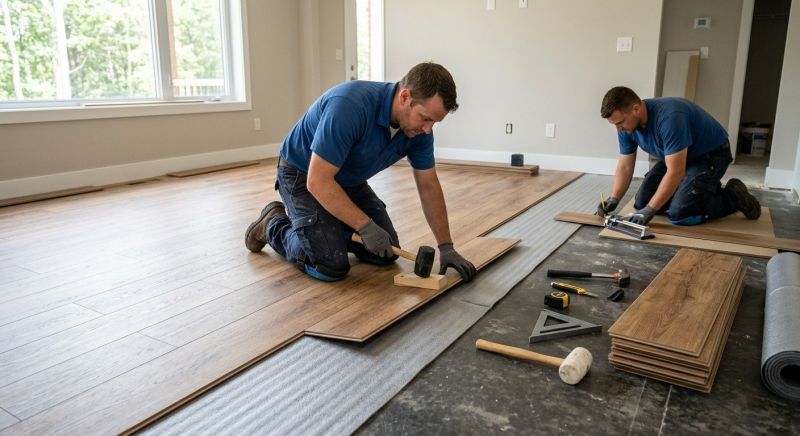 Vinyl Flooring Installation in Harpswell, ME