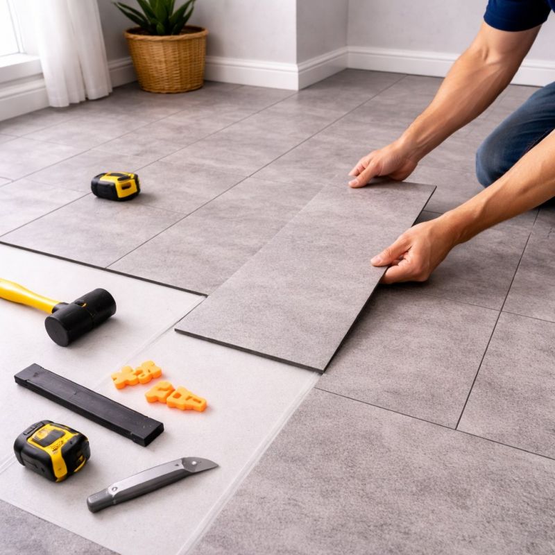Vinyl Tile Replacement in Portland, ME